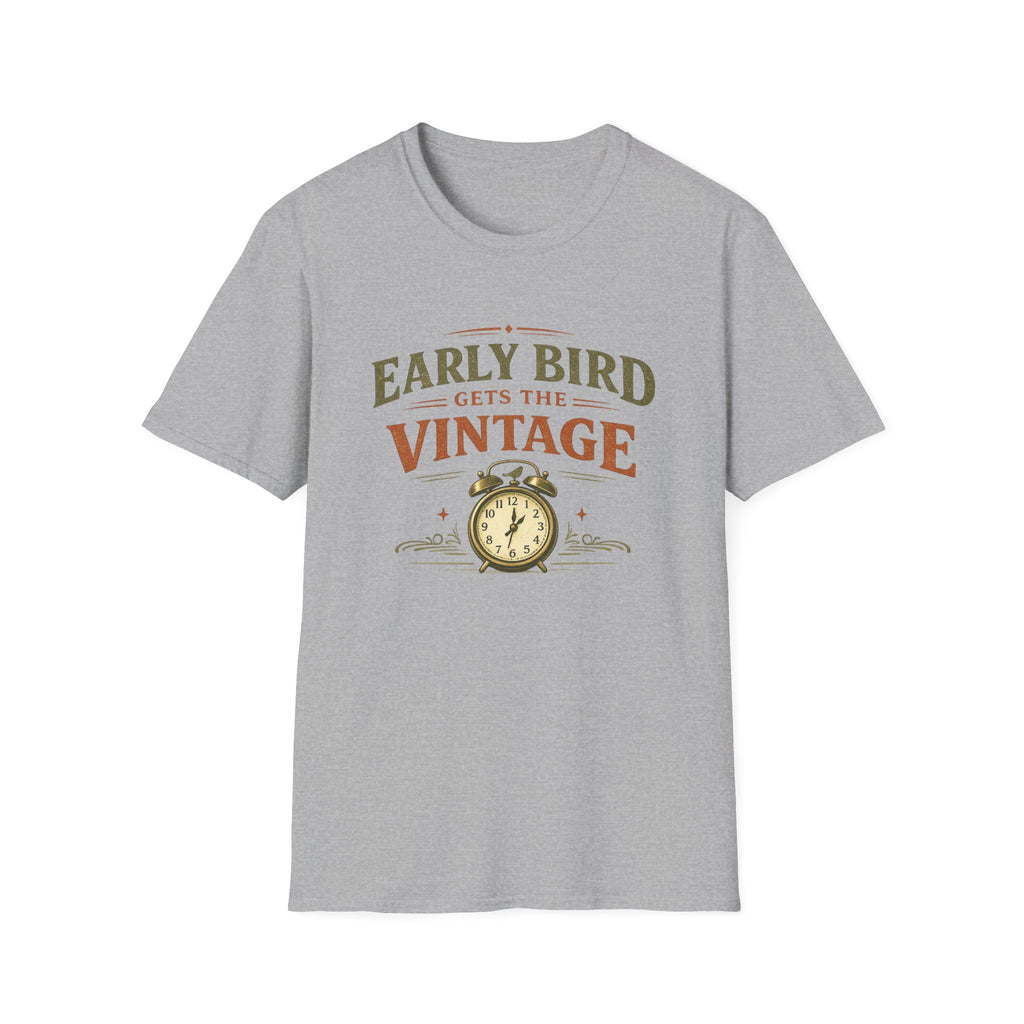 Early Bird Gets The Vintage-T-Shirt