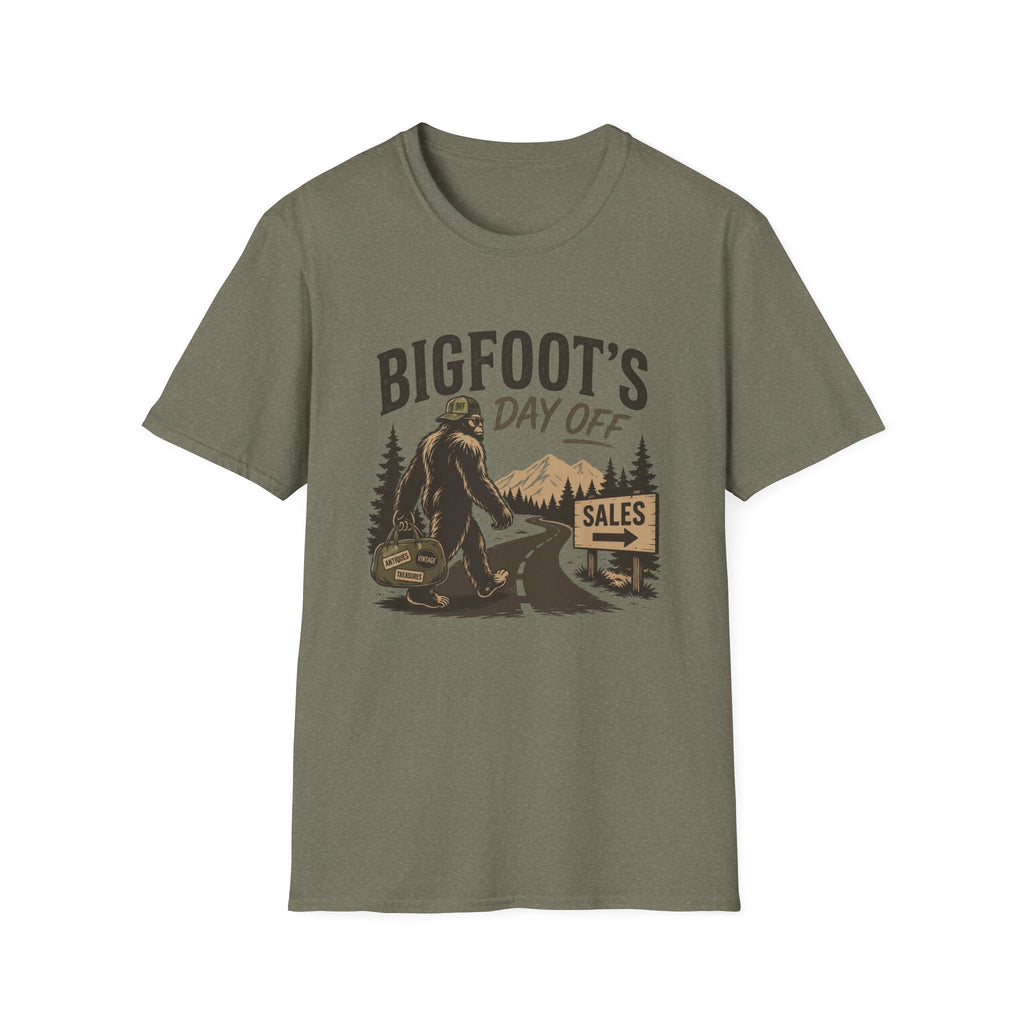 Bigfoot's Day Off-T-Shirt