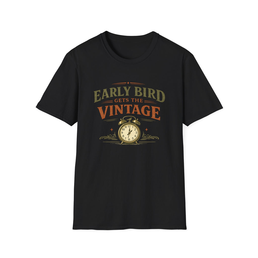 Early Bird Gets The Vintage-T-Shirt