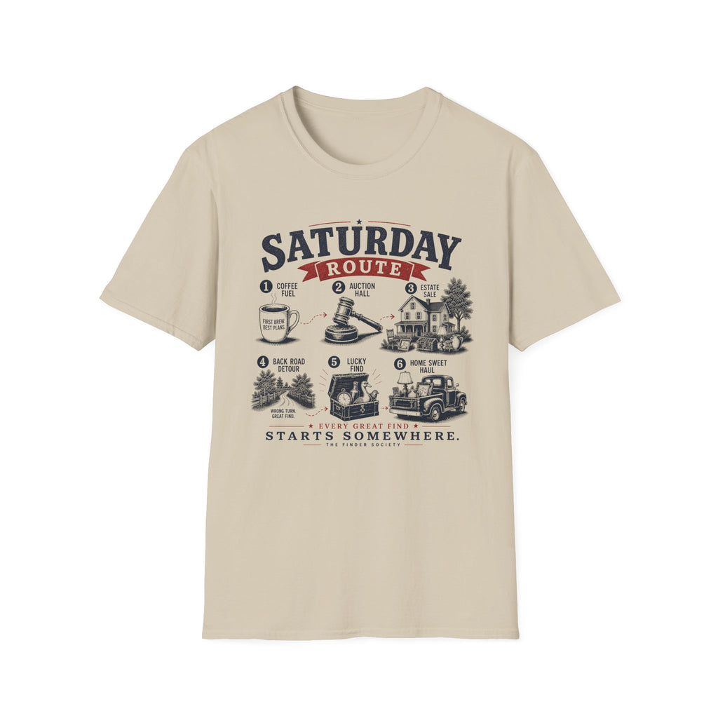 Saturday Route-T-Shirt