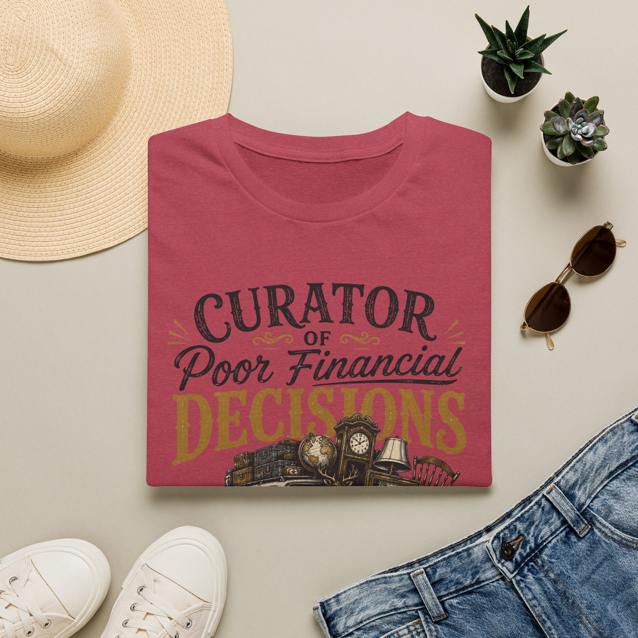 Curator of Poor Financial Decisions-T-Shirt