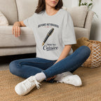 Before Keyboards There Was Cursive-T-Shirt