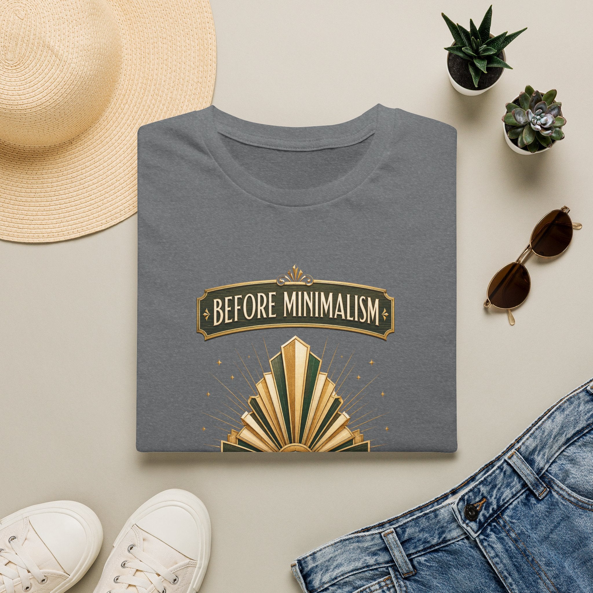 Before Minimalism There Was Style-T-Shirt