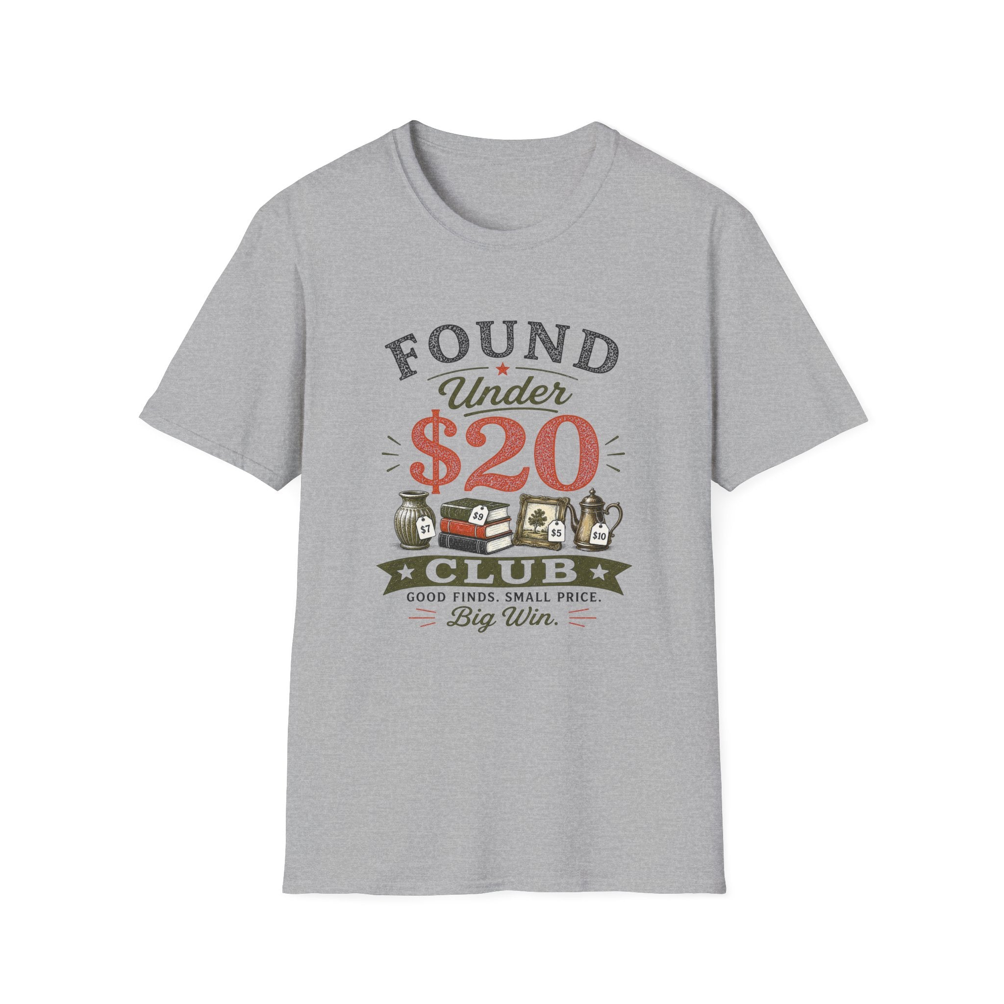 Found Under $20 Club-T-Shirt