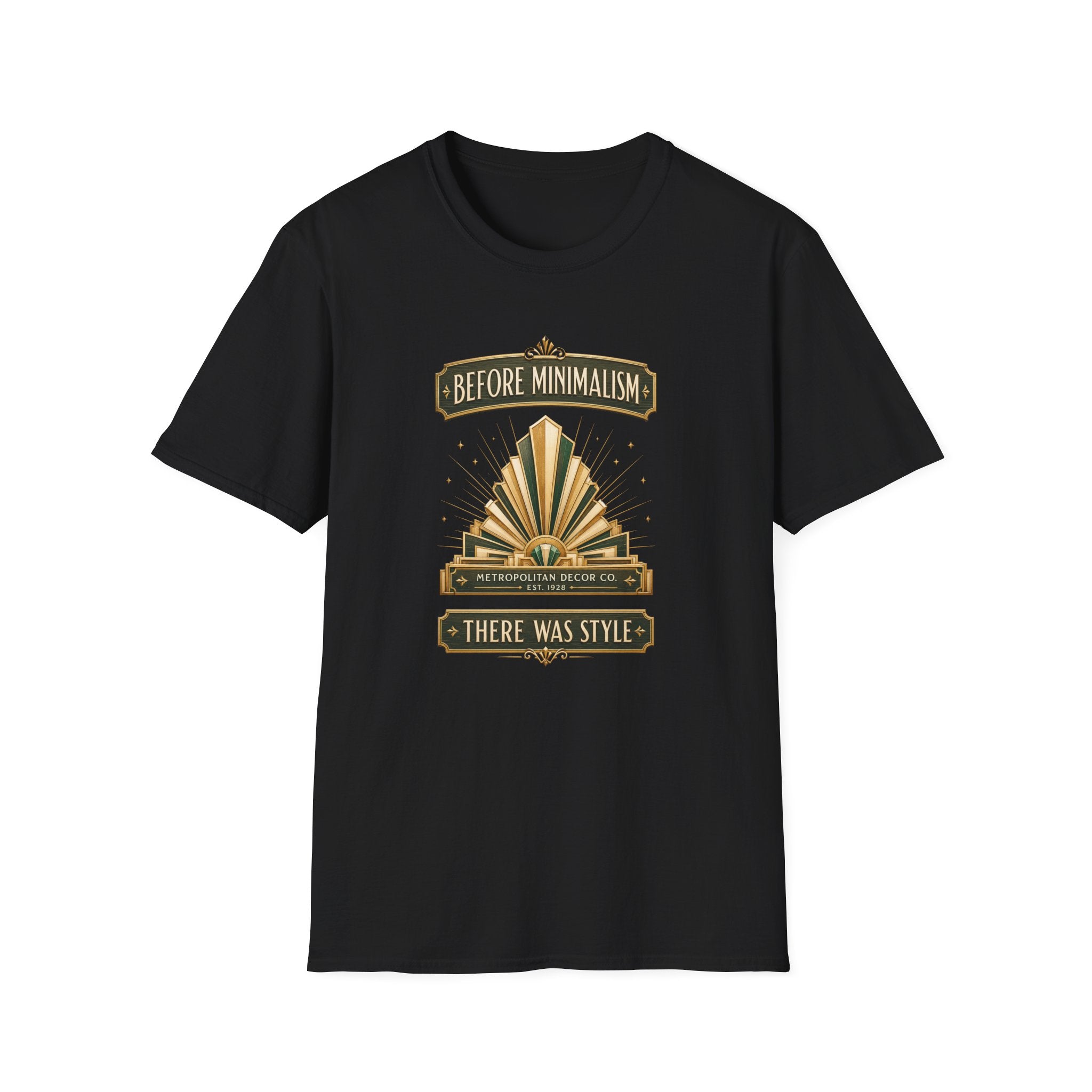 Before Minimalism There Was Style-T-Shirt